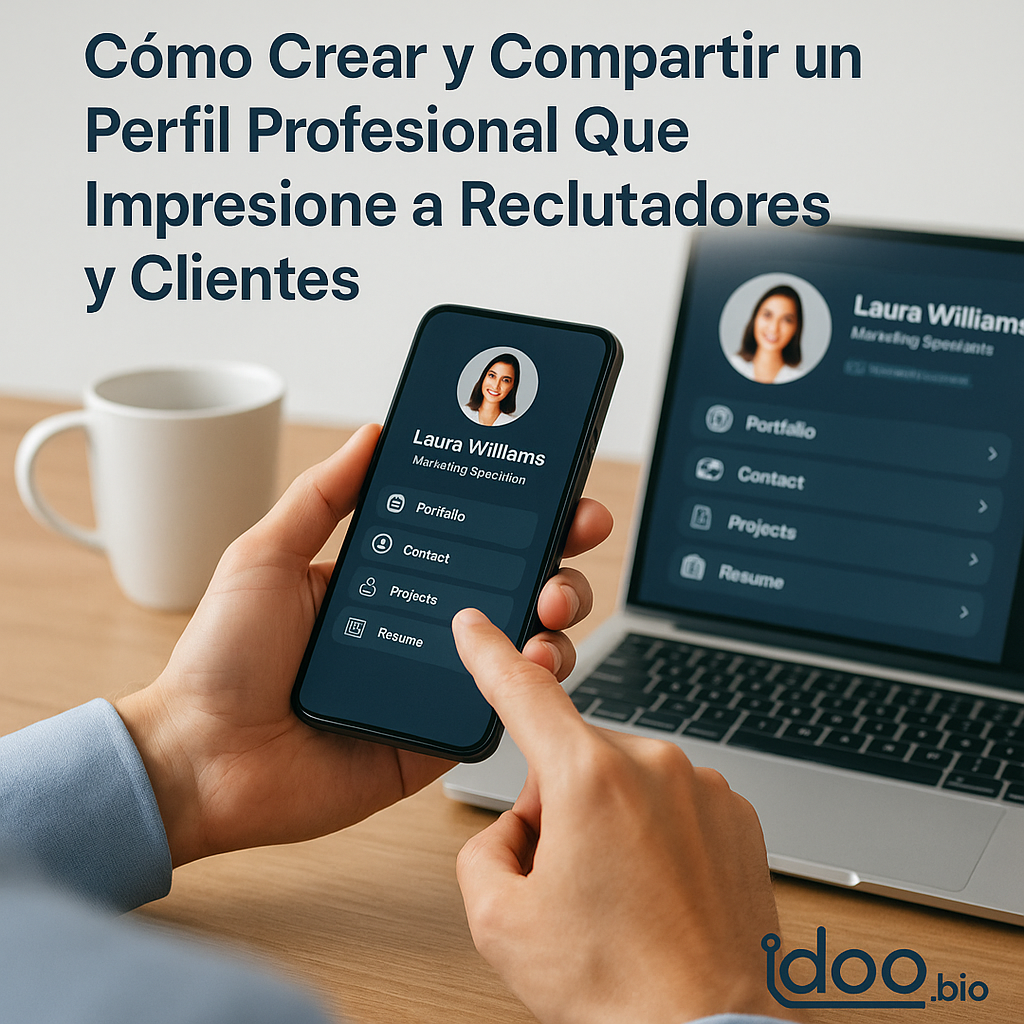 Cómo destacar profesionalmente y compartir tu perfil de forma efectiva